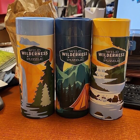 Wild Wilderness Puzzle - 3 puzzle set - Picture 1 of 4